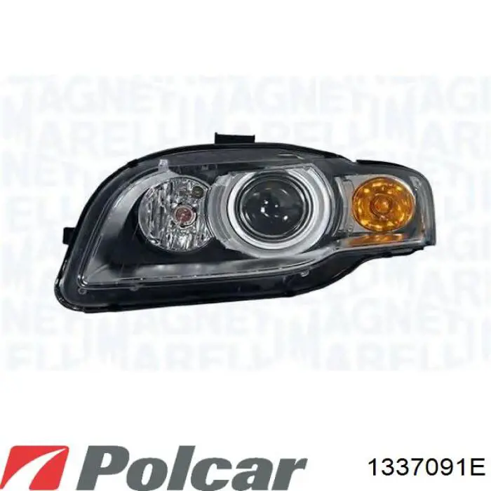 Reflektor lewy 1337091E Polcar