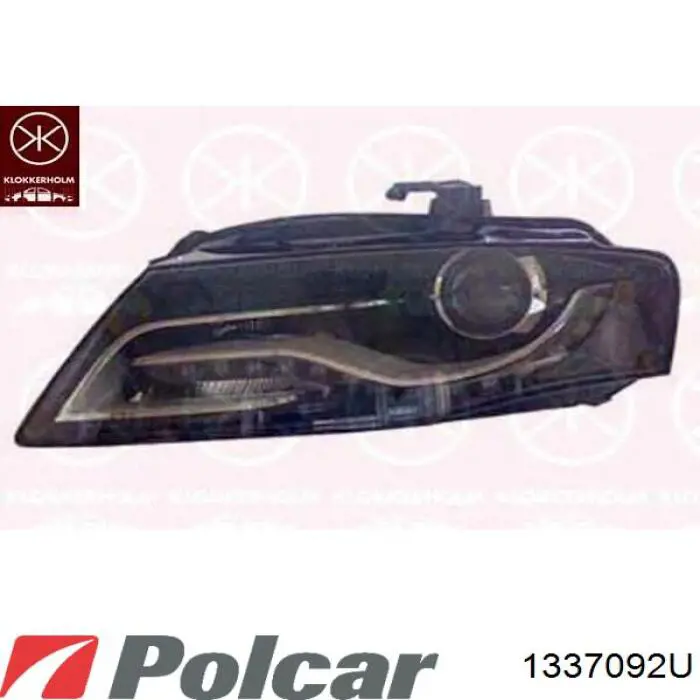 1337092U Polcar Reflektor lewy