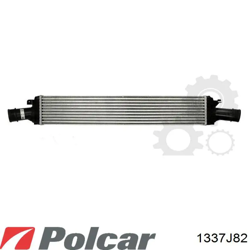 Chłodnica intercoolera 1337J82 Polcar