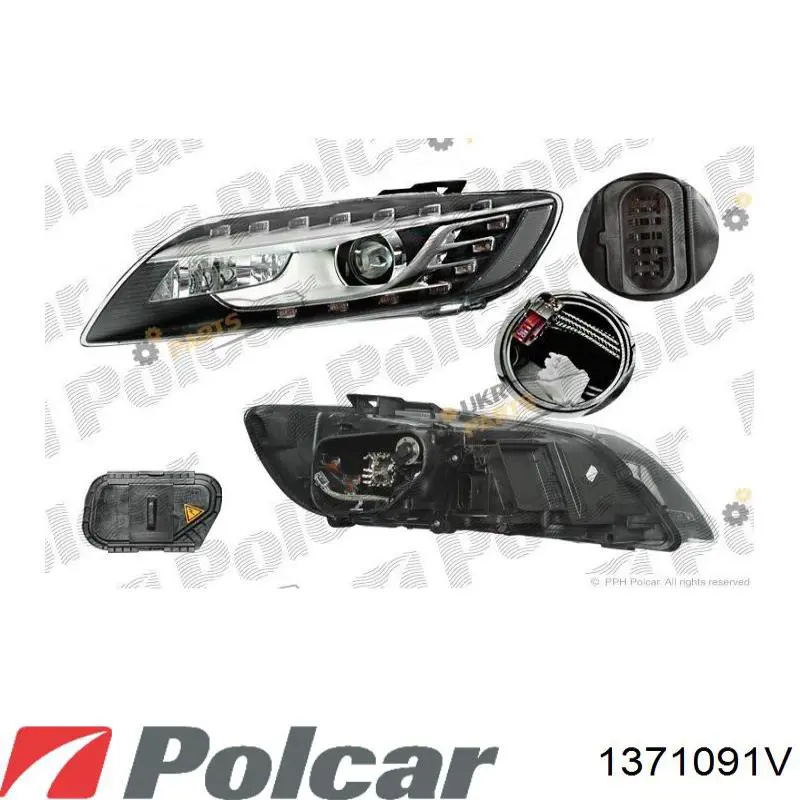 Reflektor lewy VAG 4L0941003AC cena, od 579,99 USD