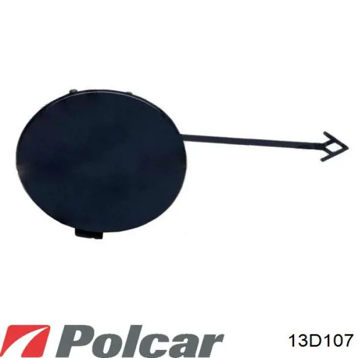 13D107 Polcar Zderzak przedni