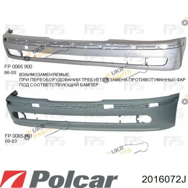 Zderzak przedni Tempest 0140089900 cena, od 84,34 USD