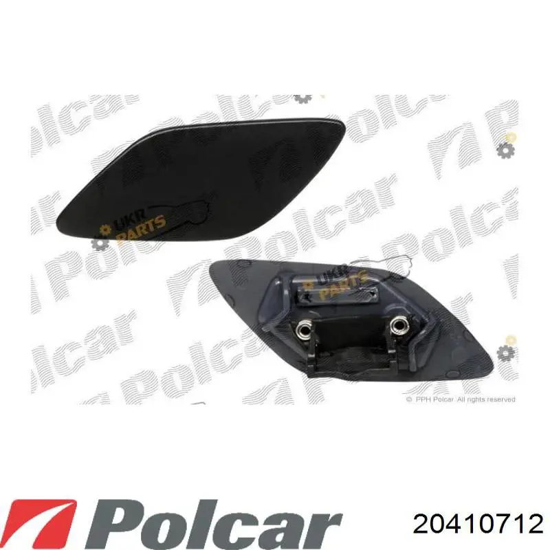 61677171660 BMW Nakładka dyszy spryskiwacza reflektora przedniego