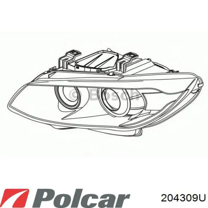Reflektor lewy BMW 3 coupe (E92) (2005 - 2013) cena, od 654,93 USD