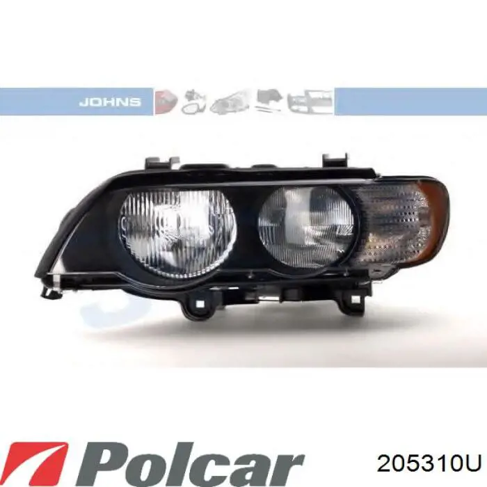 Reflektor prawy do BMW X5  E70