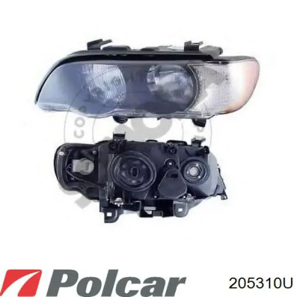 Reflektor prawy 7221892 BMW