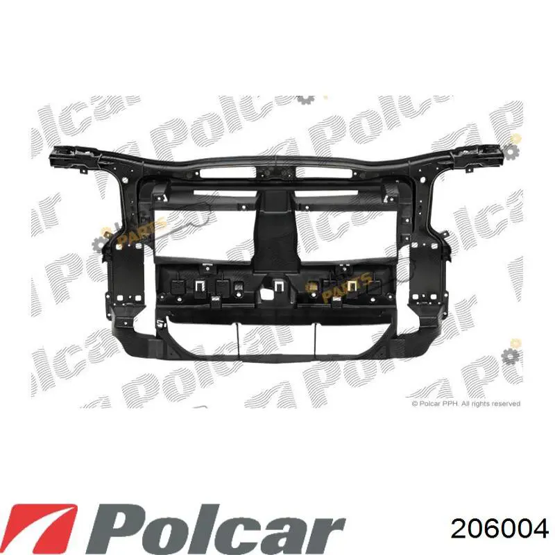 Osłona chłodnicy kompletna (panel mocowania reflektorów) BMW X1 SUV (E84) (2009 - 2015) cena, od 174,37 USD