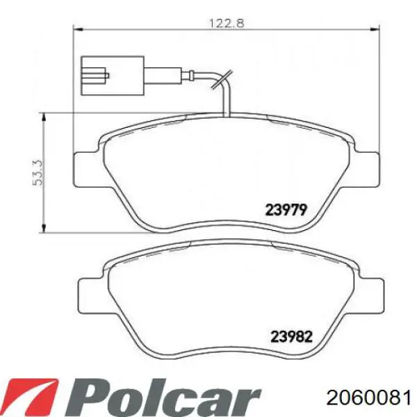 Chłodnica silnika Polcar 2060081 cena, od 111,05 USD
