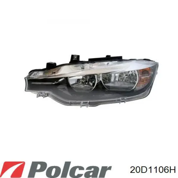 Reflektor prawy BMW 63117365596
