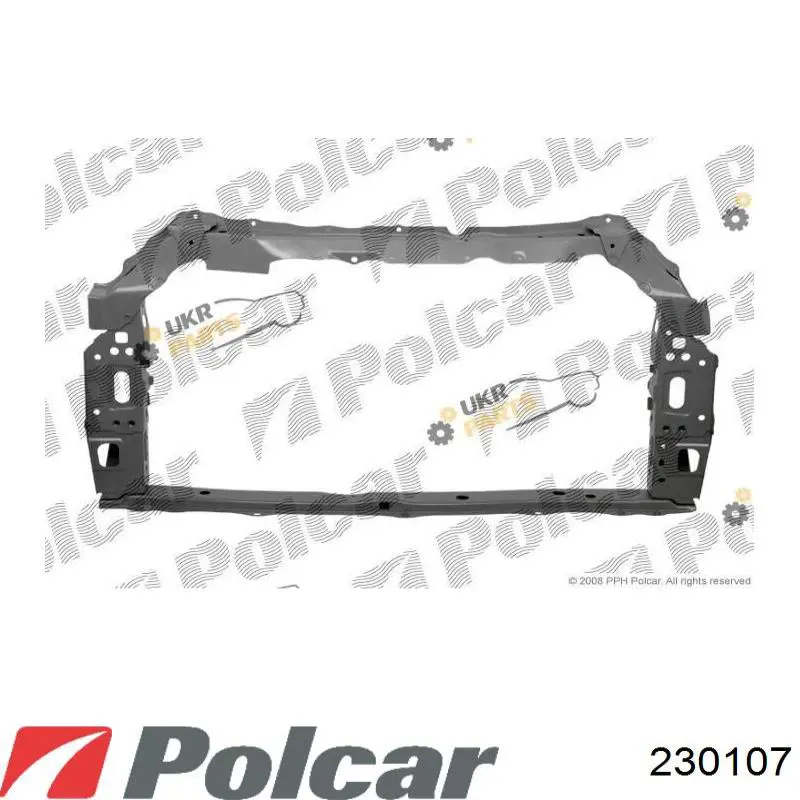 Zderzak przedni 521190H070 Peugeot/Citroen