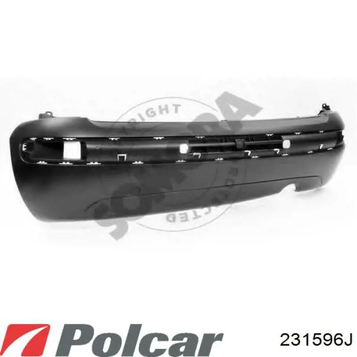 Do koszyka 9642634177 Peugeot/Citroen Zderzak tylny