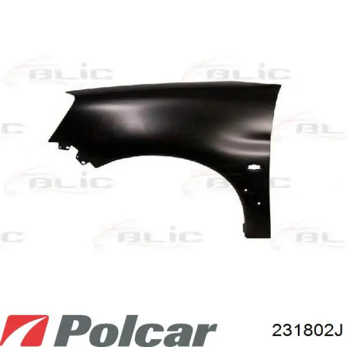 Błotnik przedni prawy Polcar 231802