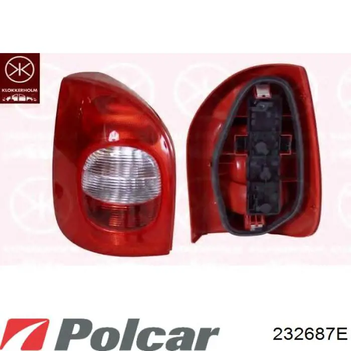 Lampa zespolona tylna lewa do Citroen Xsara  N1