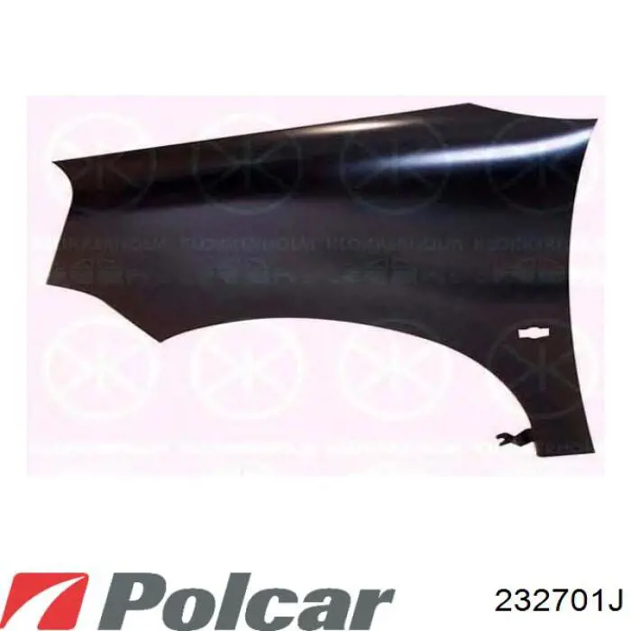 Do koszyka Błotnik przedni lewy Citroen Xsara Picasso N68