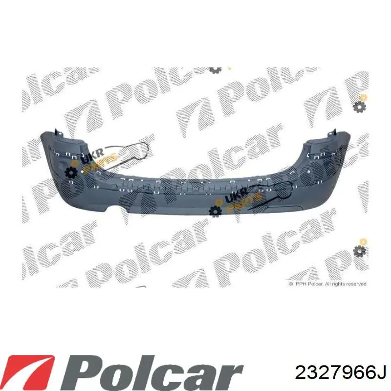 7410R0 Peugeot/Citroen Zderzak tylny