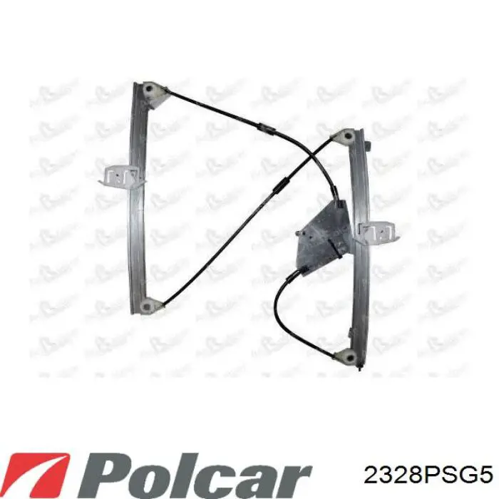 Do koszyka 2328PSG5 Polcar Mechanizm podnoszenia szyby drzwi przednich lewych