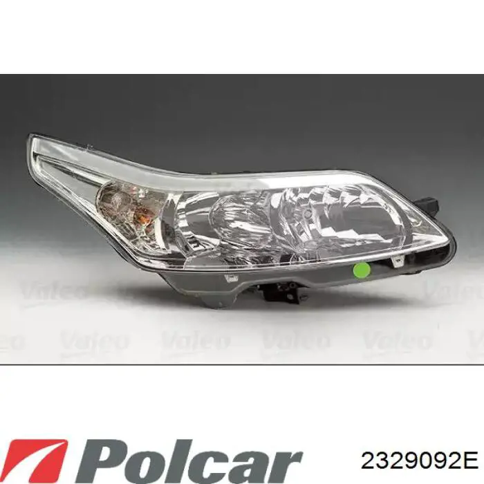 Reflektor prawy 043763 VALEO