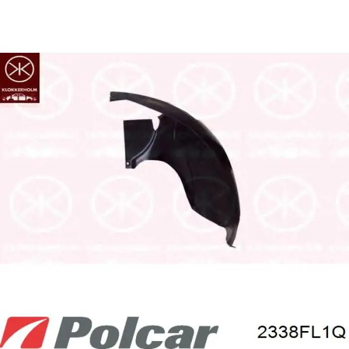 2338FL1Q Polcar Nadkole błotnika przedniego lewe