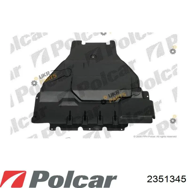 Osłona silnika, miski (przedziału silnika) do Citroen Berlingo  M