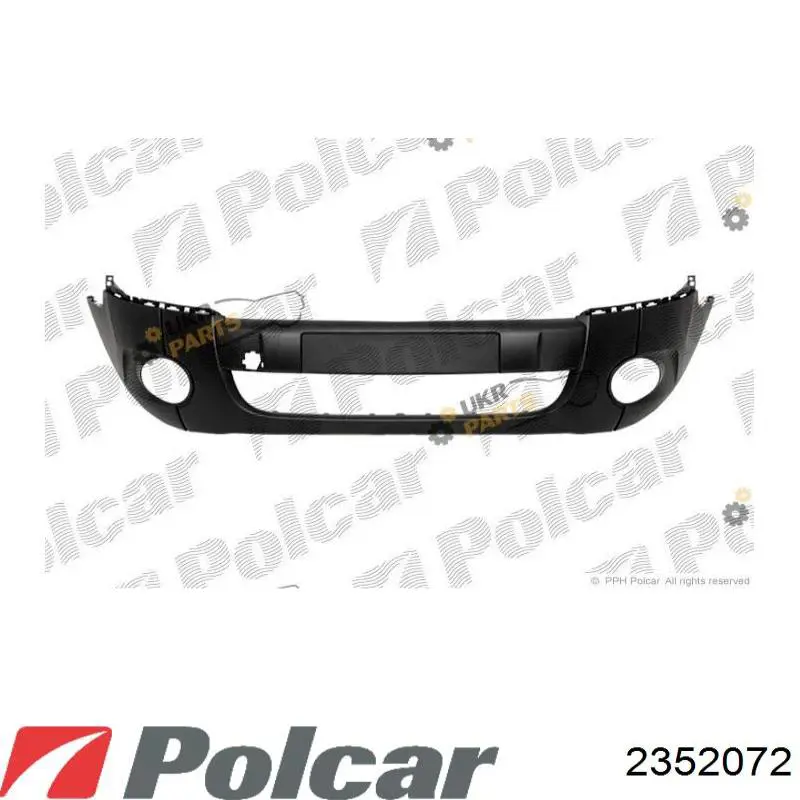 Zderzak przedni Polcar 2352072 cena, od 107,52 USD