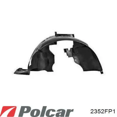 2352FP1 Polcar Nadkole błotnika przedniego prawe