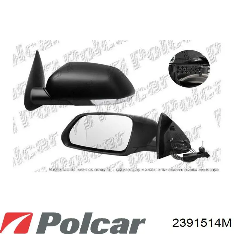 Do koszyka 735460571 Peugeot/Citroen Lusterko wsteczne lewe