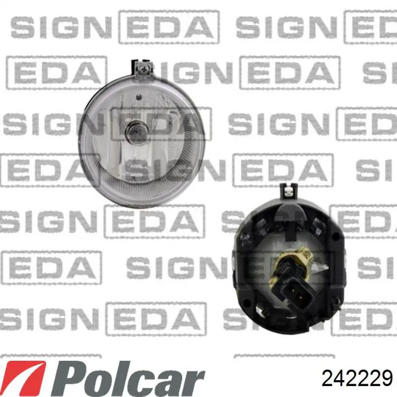 Do koszyka Lampa przeciwmgielna lewa/prawa Dodge Caliber SXT PM