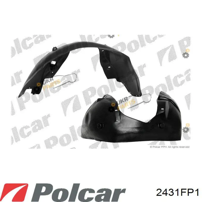 Nadkole błotnika przedniego prawe Chrysler 5065502AC cena, od 28,22 USD