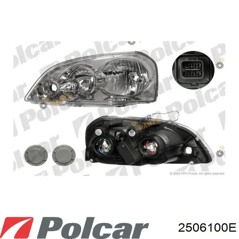 0160111R2C Tempest Reflektor prawy