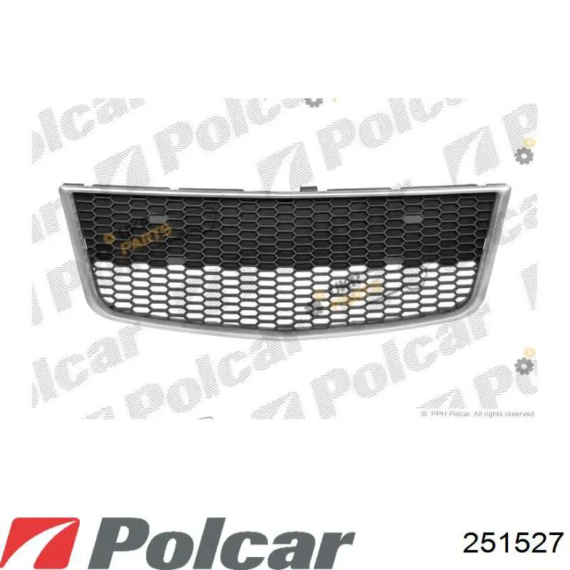 Kratka zderzaka przedniego dolna General Motors 96813738 cena, od 37,03 USD