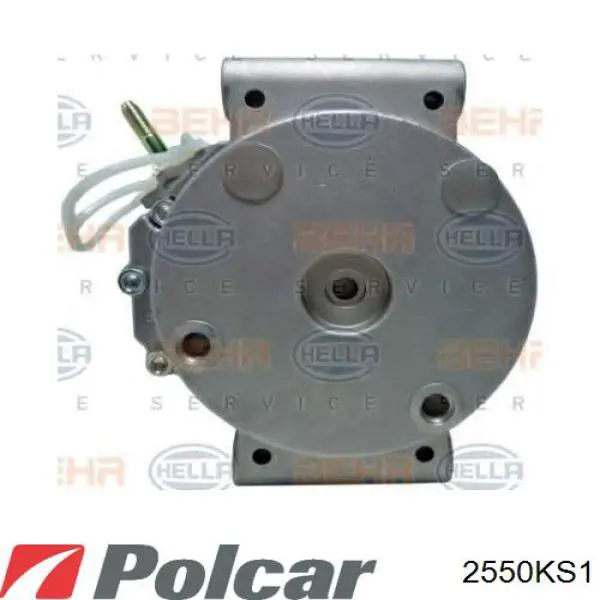 Sprężarka klimatyzacji Polcar 2550KS1 cena, od 229,85 USD