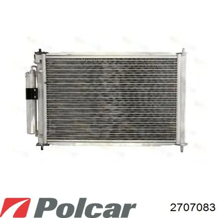 Chłodnica silnika 2707083 Polcar