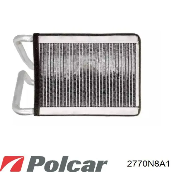 Do koszyka 2770N8A1 Polcar Chłodnica nagrzewnicy (ogrzewacza)
