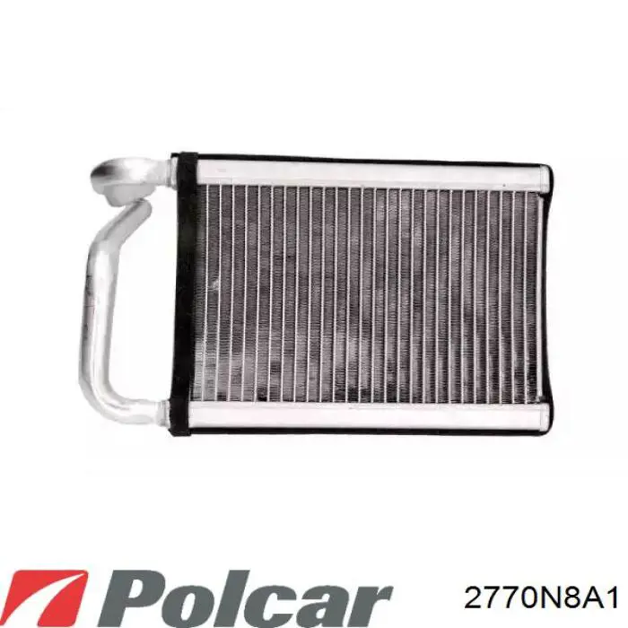 Chłodnica nagrzewnicy (ogrzewacza) 2770N8A1 Polcar