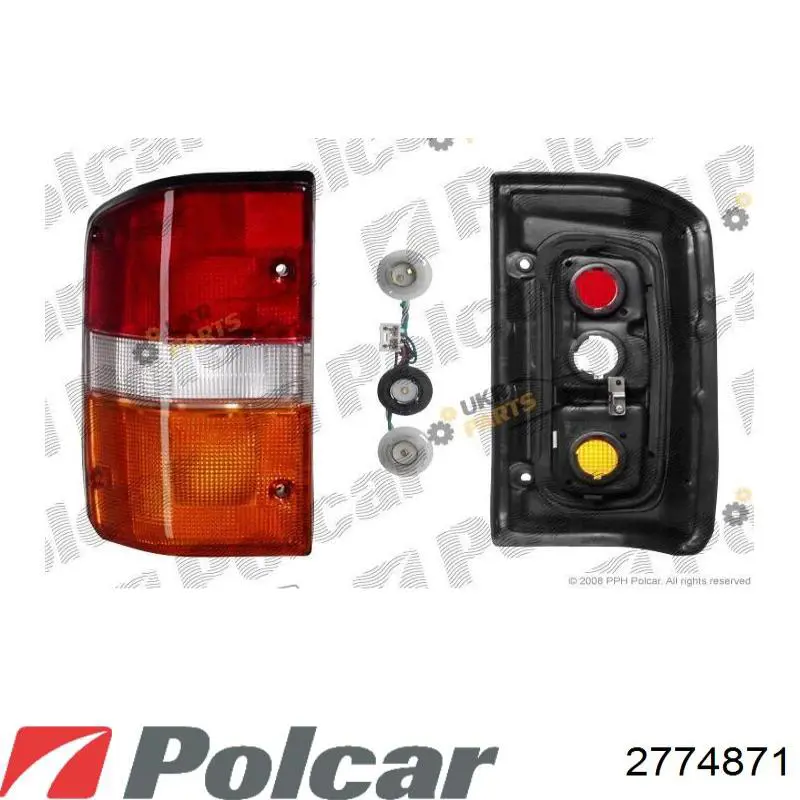 Lampa zespolona tylna lewa do Nissan Patrol  Y60