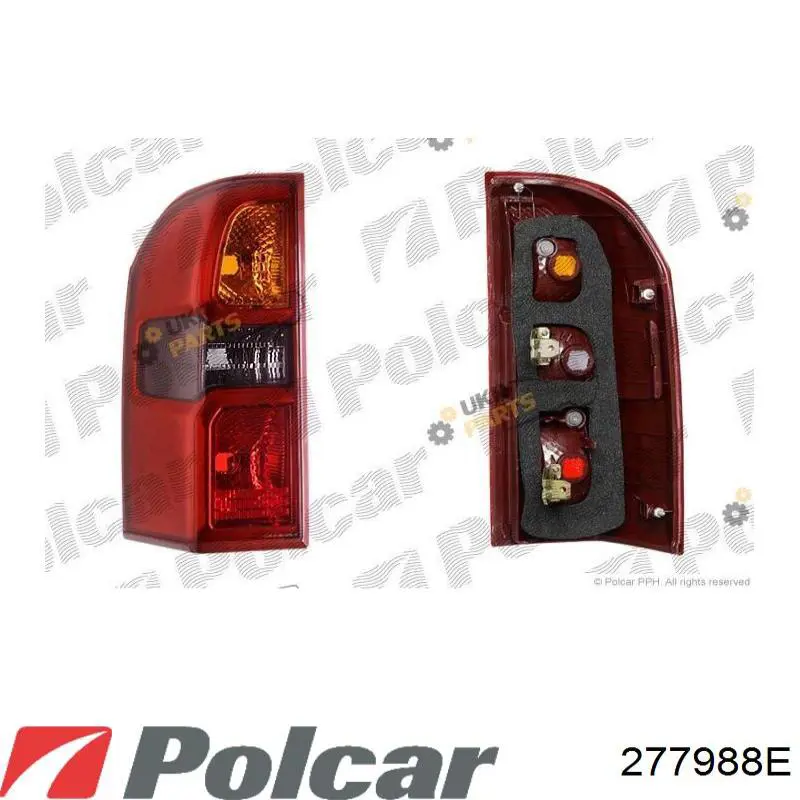 Lampa zespolona tylna prawa do Nissan Patrol  Y61