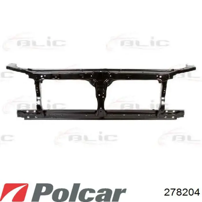 Do koszyka Osłona chłodnicy kompletna (panel mocowania reflektorów) Nissan Navara NP300 III D40