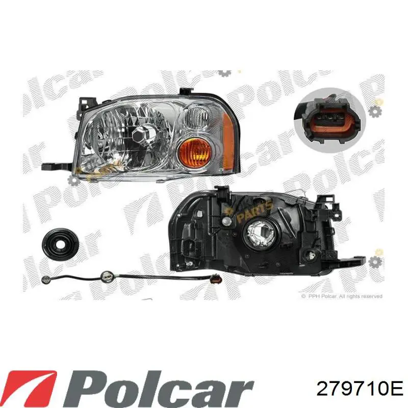 26010VK426 Nissan/Infiniti Reflektor prawy