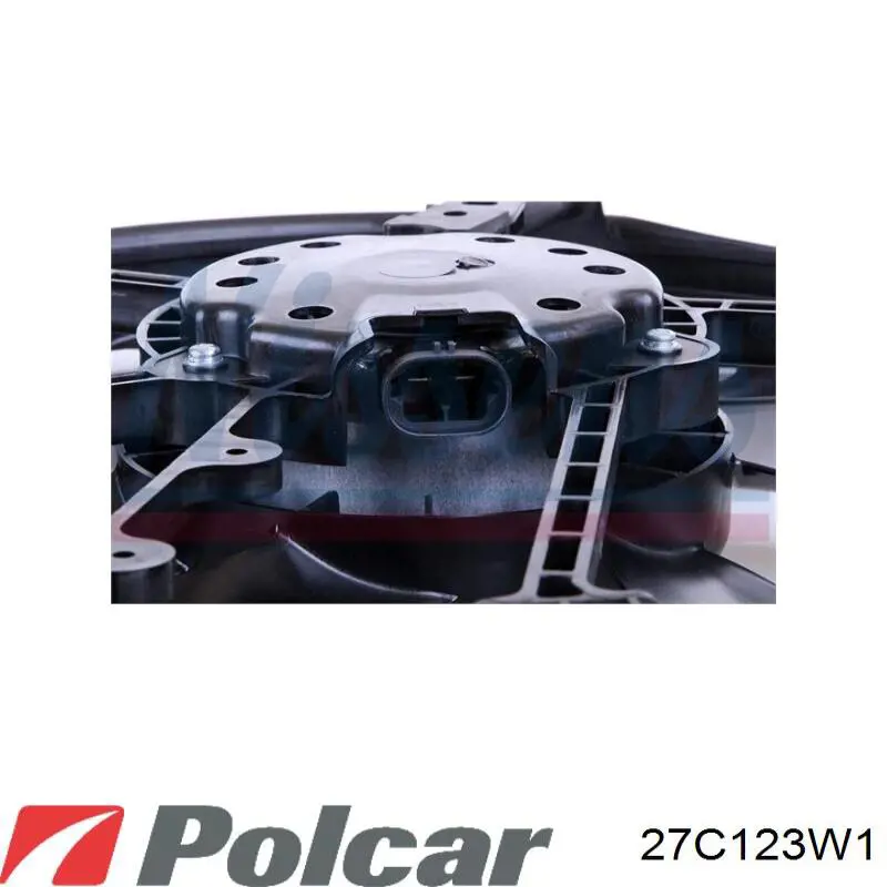 Dyfuzor chłodnicy, w komplecie z silnikiem i wirnikiem Polcar 27C123W1 cena, od 139,06 USD