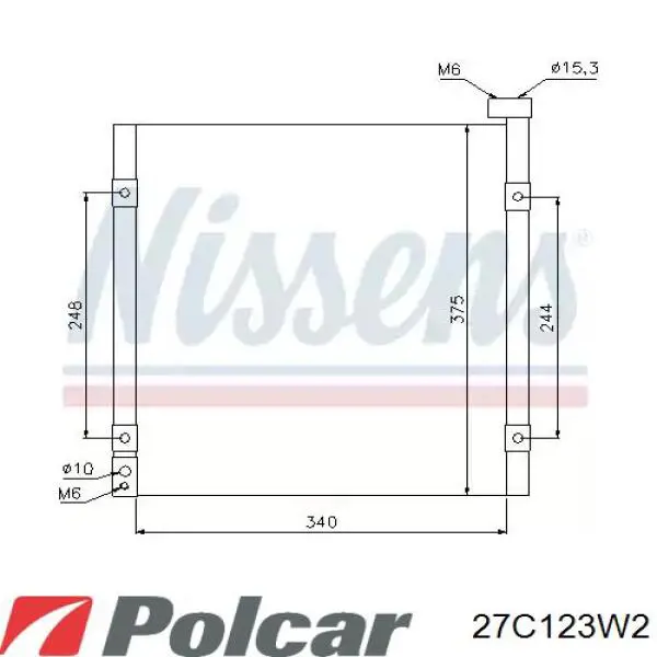 Do koszyka FP50W104 FPS Dyfuzor chłodnicy, w komplecie z silnikiem i wirnikiem