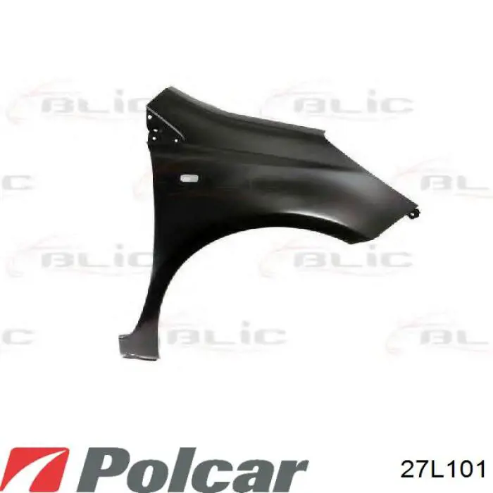 Błotnik przedni lewy do Nissan Versa NOTE E12