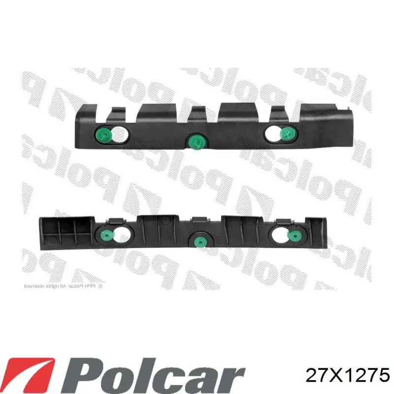 Listwa ochronna zderzaka przedniego Polcar 27X1275