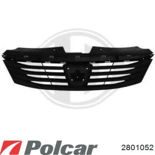 Atrapa chłodnicy Dacia Logan I  MCV kombi (KS) (2007 - 2012) cena, od 42,86 USD