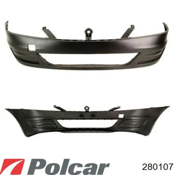 Zderzak przedni 2801071 Polcar