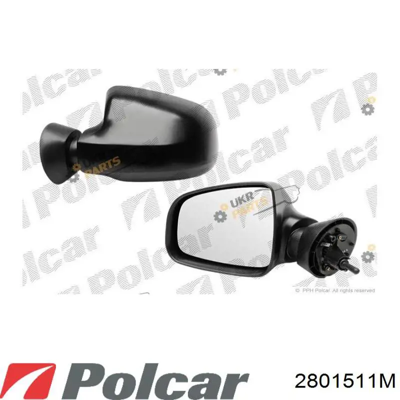 6001549676 Renault (RVI) Lusterko wsteczne lewe