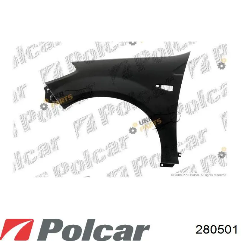280501 Polcar Błotnik przedni lewy