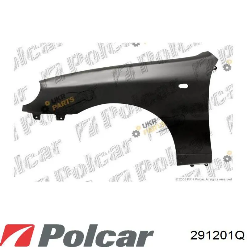 Do koszyka Błotnik przedni lewy Daewoo Lanos  KLAT