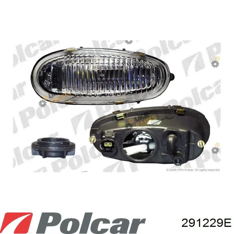 Lampa przeciwmgielna lewa Daewoo Lanos sedana (KLAT) (1997 - 2008) cena, od 11,29 USD