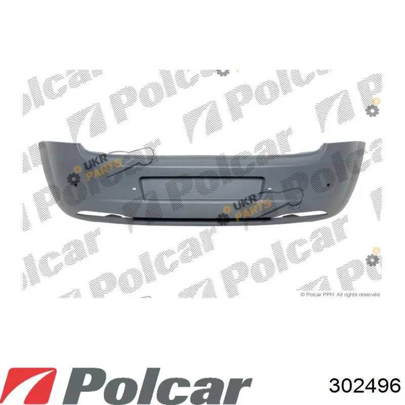 Zderzak tylny Fiat Punto GRAND hatchback (199) (2005 - 2018) cena, od 211,04 USD