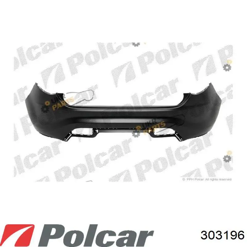 Zderzak tylny Fiat Bravo II hatchback (198) (2007 - 2014) cena, od 208,60 USD